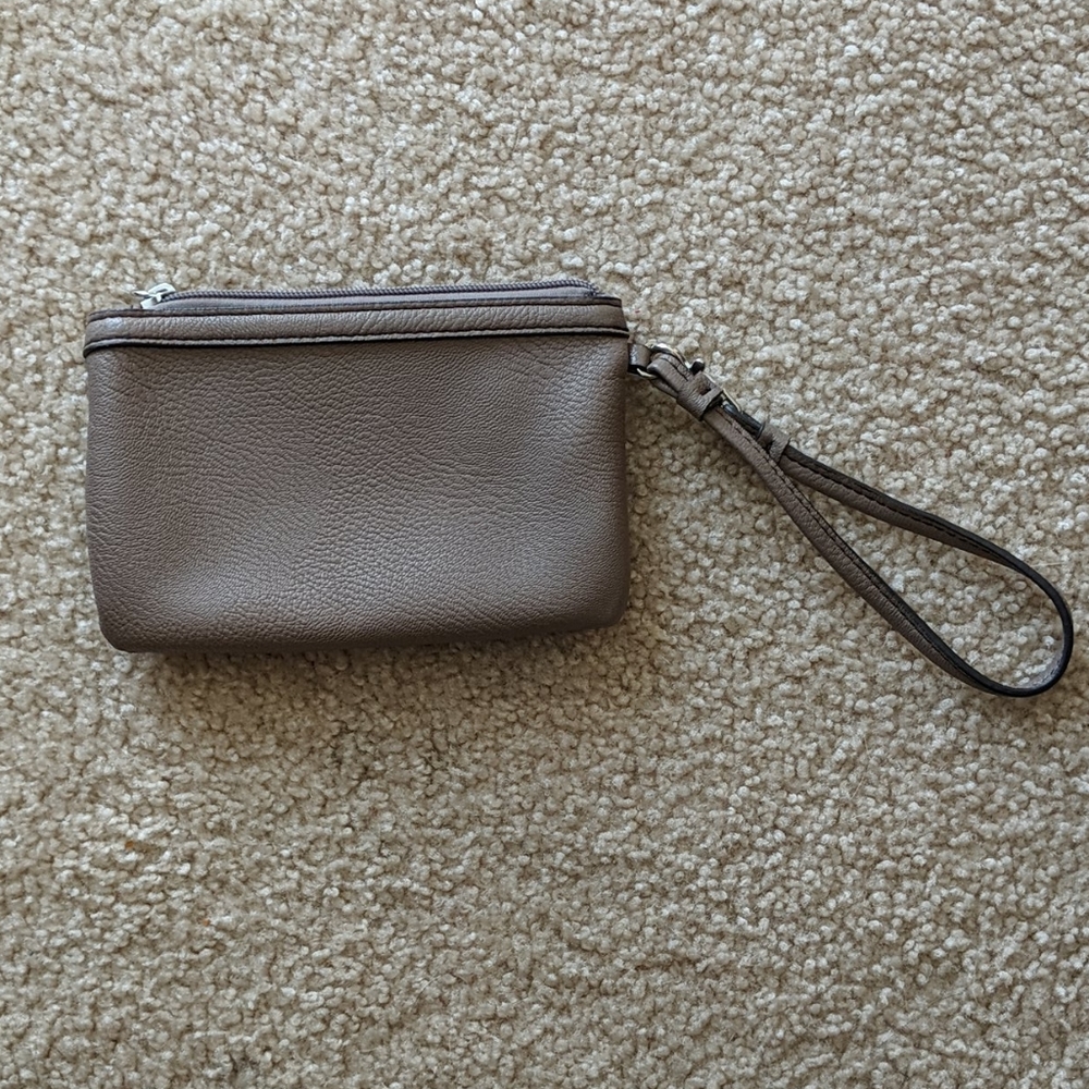 Gray Wristlet